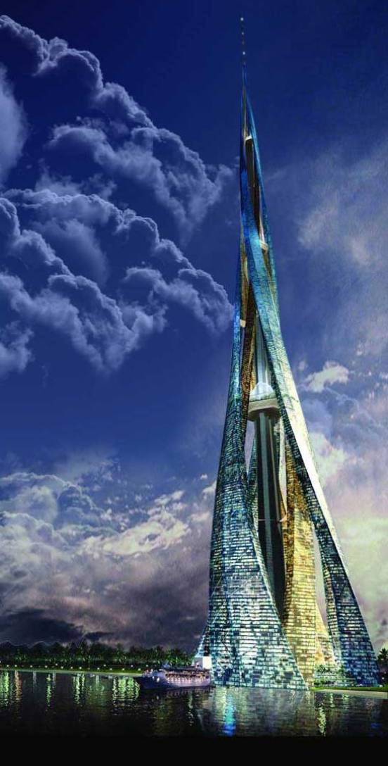 dubai city tower. Dubai City Tower 完成未定